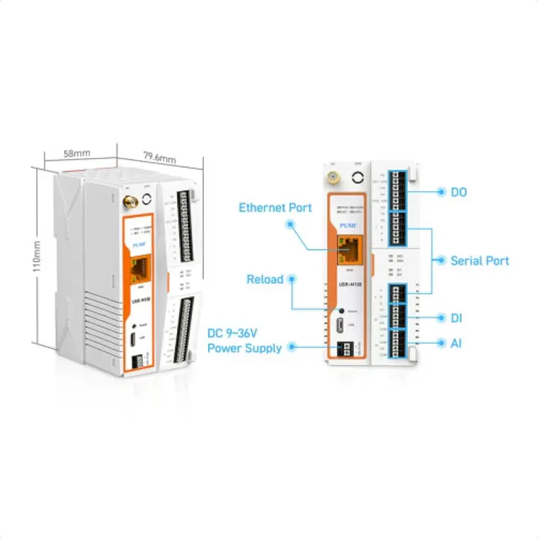 Gateway Edge USR-M100 Ethernet 3