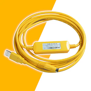 Cable de programación Plc Delta DVP EH ES EC EX SV SX SS Amarillo