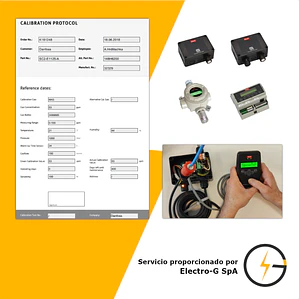 Calibración Detectores de Amoníaco (NH3) marca Danfoss