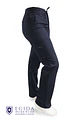 Pantalon Modelo Cargo Elasticado Antifluido Negro - Miniatura 1