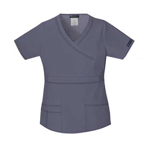 Blusa Medica burdeo  Modelo Cargo Poplin - nuevo agosto