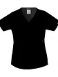 Tela De Invierno Blusa Medica Negra Modelo Cargo Poplin - nuevo - Miniatura 2