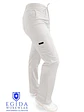 Pantalon Modelo Cargo Elasticado Antifluido Blanco - Miniatura 3