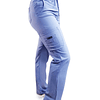 Conjunto Blusa Y Pantalon Clinico Antifluido Celeste Modelo Freya