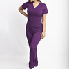 Conjunto Venus Antifluido Elasticado Morado