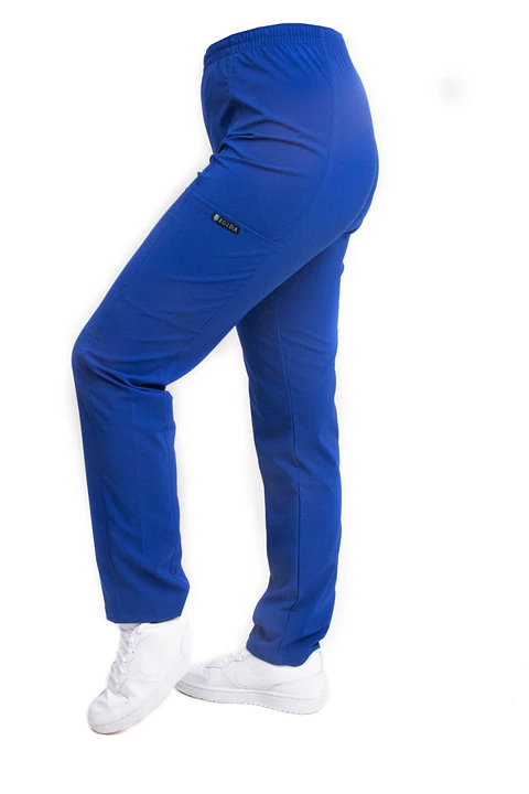 Pantalón Clínico Pitillo Azul Rey| Egida Uniformes