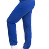 Pantalon Elasticado Apitillado Antifluido Azul Rey