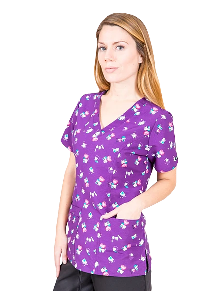 Blusa Estampado Muelitas Antifluido SOLO 2XS 1