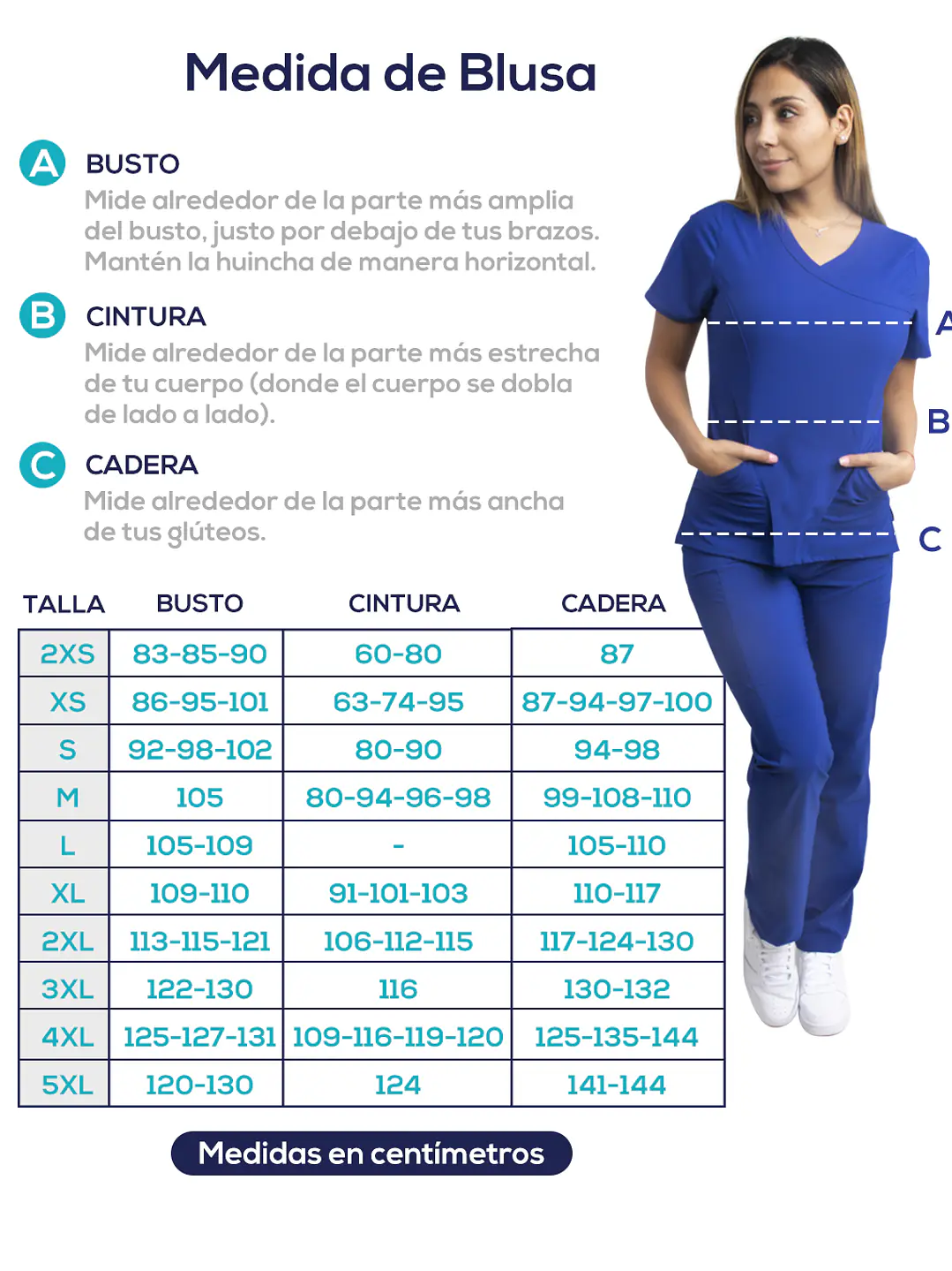 Blusa Roja Estampado Ositos - Uniformes clínicos Égida Chile