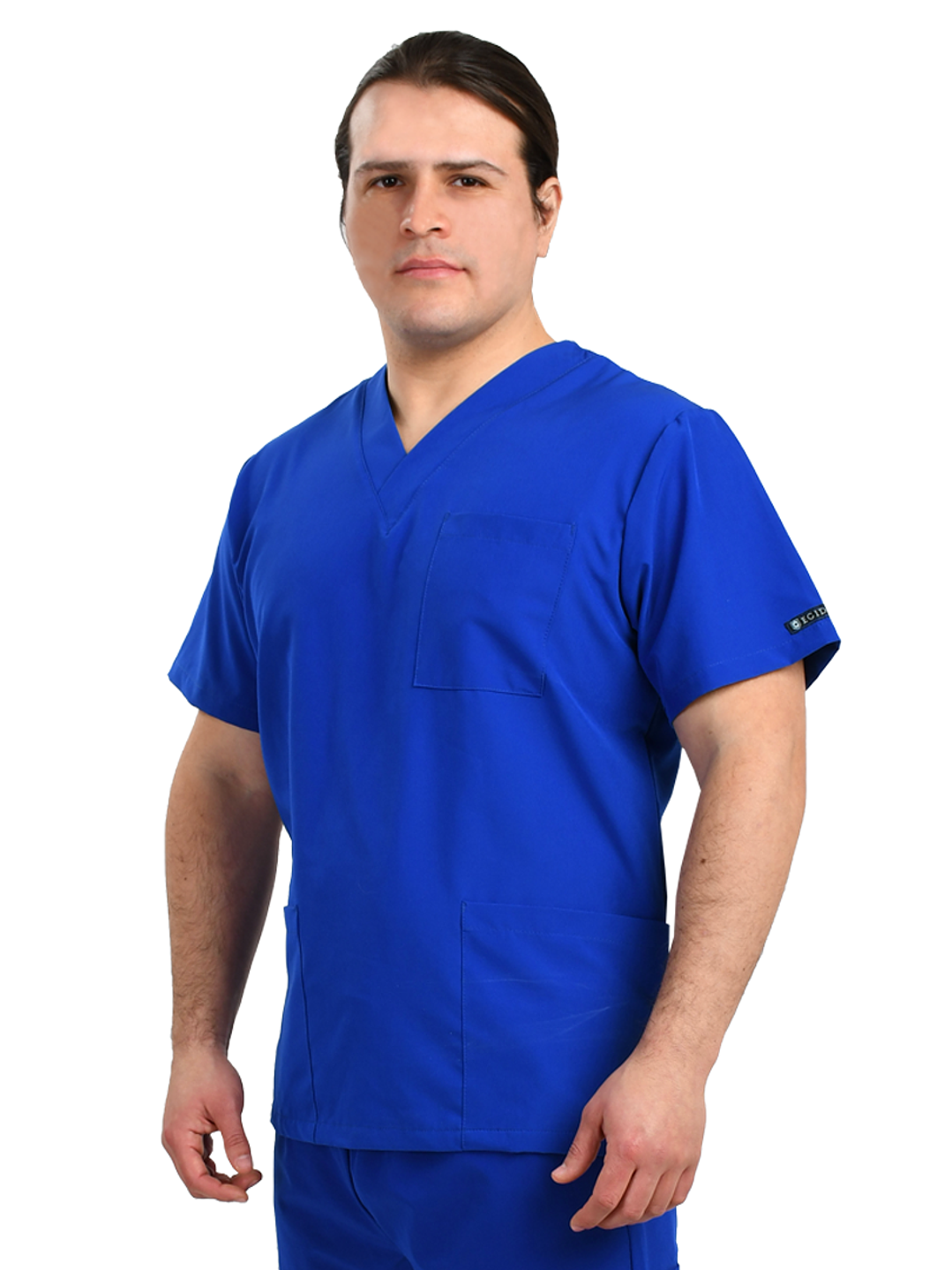 Polera De Hombre Modelo Cargo Azul Rey 1