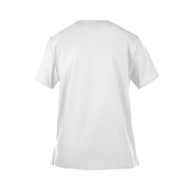 Polera De Hombre Modelo Cargo Blanco