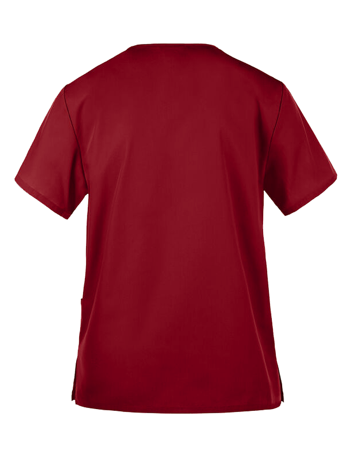 Polera De Hombre Modelo Cargo Burdeo 3