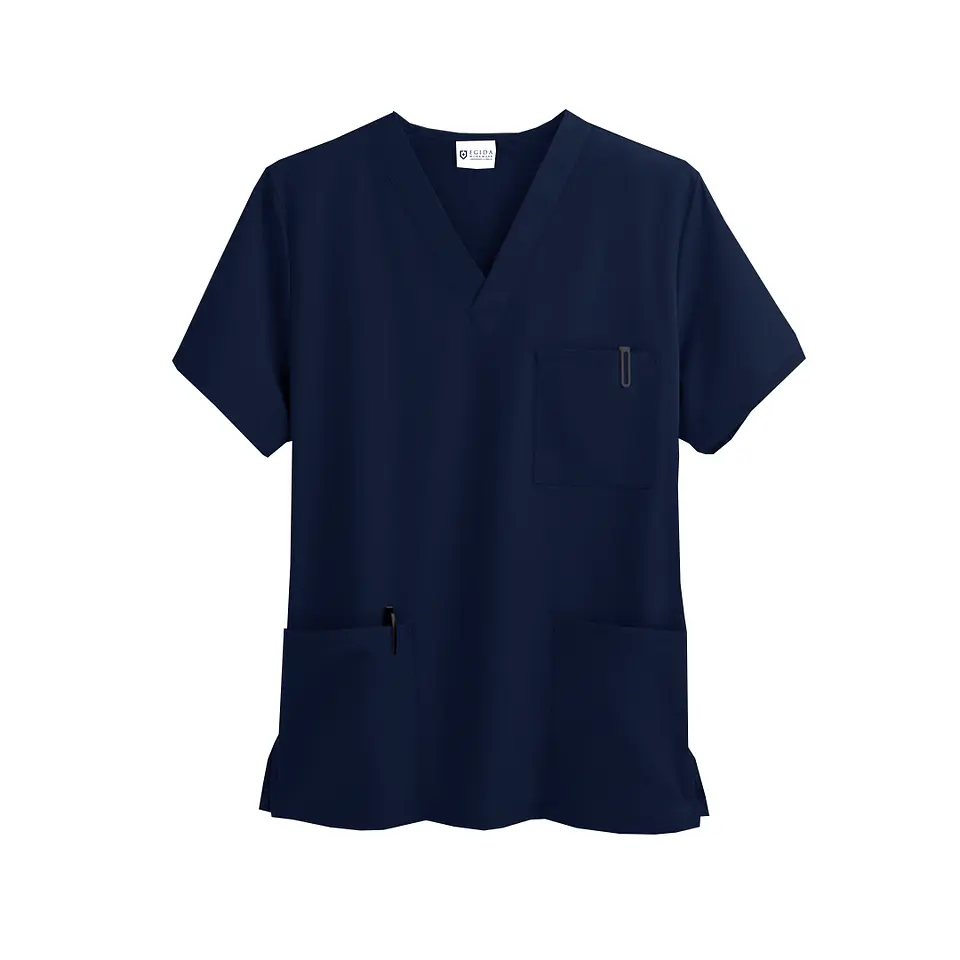 Polera De Hombre Modelo Cargo Azul Marino 2
