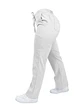 Pantalon Modelo Cargo Elasticado Antifluido Blanco - Miniatura 4