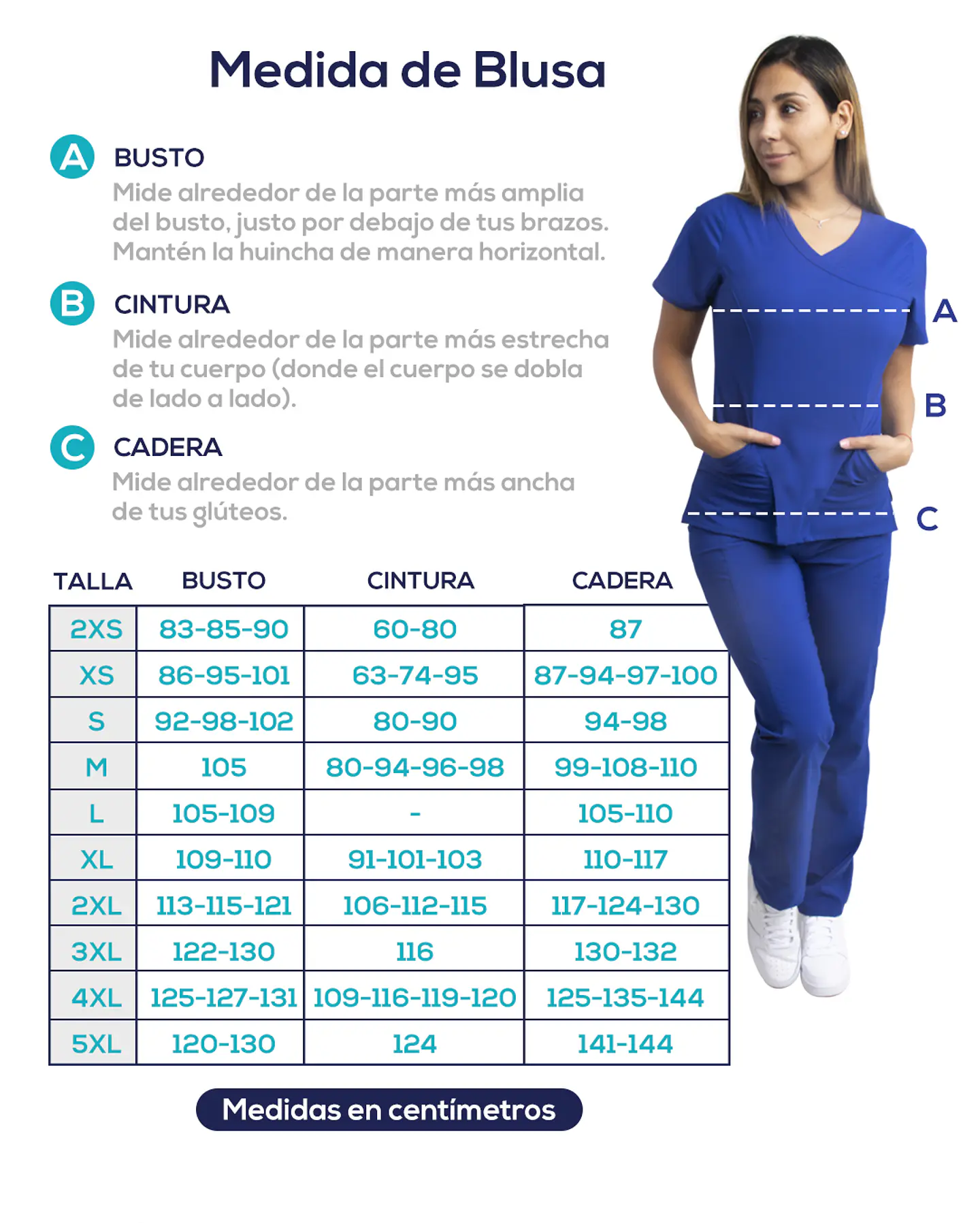 Blusa Flex Azul Rey 2