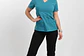 Blusa Clínica Turquesa – Modelo Venus - Miniatura 3