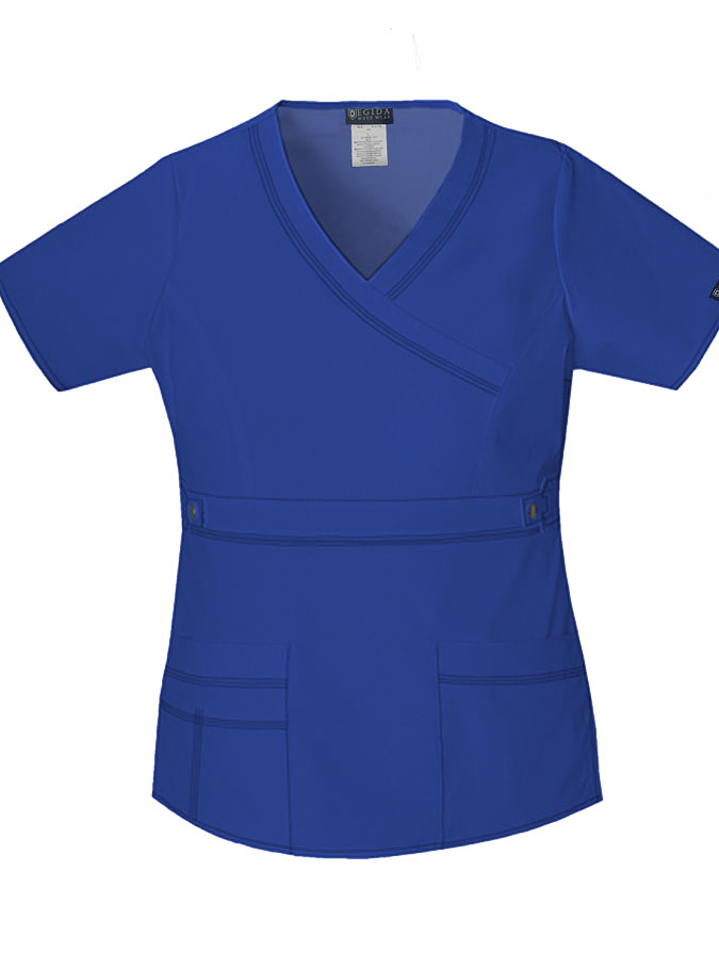 Blusa Medica Rey/Royal Modelo Cargo Poplin Hilo Calipso 2
