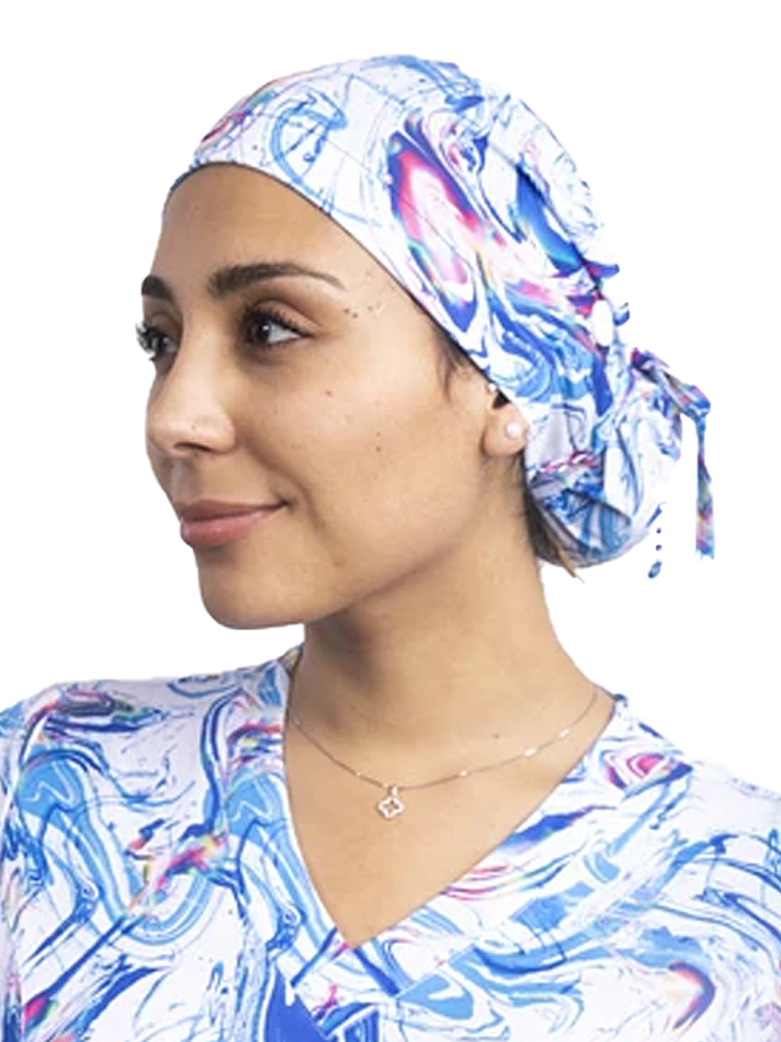 Gorro Clinico Diseño Arcoiris 1