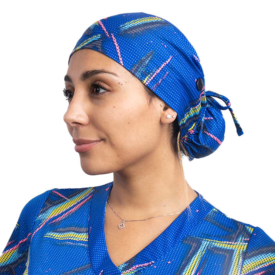 Gorro Clinico Diseño Cometa Azul 1