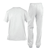 Pantalon Cargo Hombre Blanco