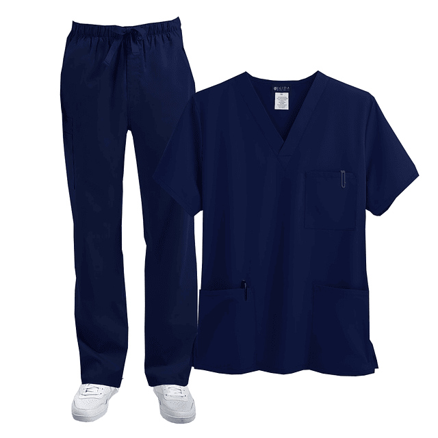 Pantalon Cargo Hombre Azul Marino