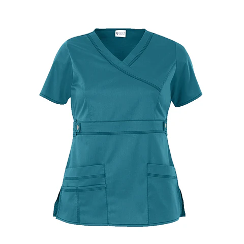 Tela Flex - Blusa Cargo Verde Petroleo +