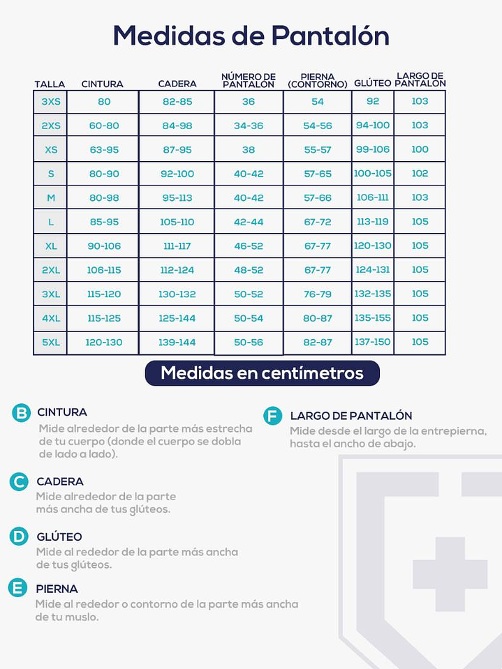 Pantalon Modelo Cargo Elasticado Antifluido Rosado 3