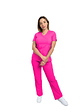 Conjunto Clínico Fucsia Antifluido Elasticado - Miniatura 1