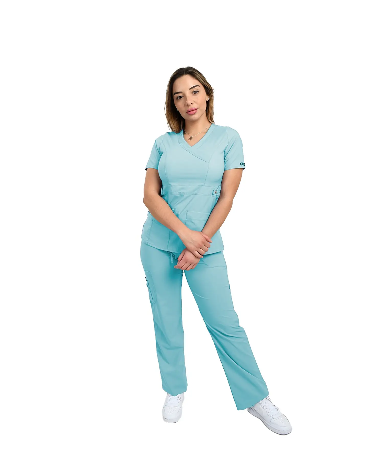 Conjunto Clínico Menta Antifluido Elasticado 1