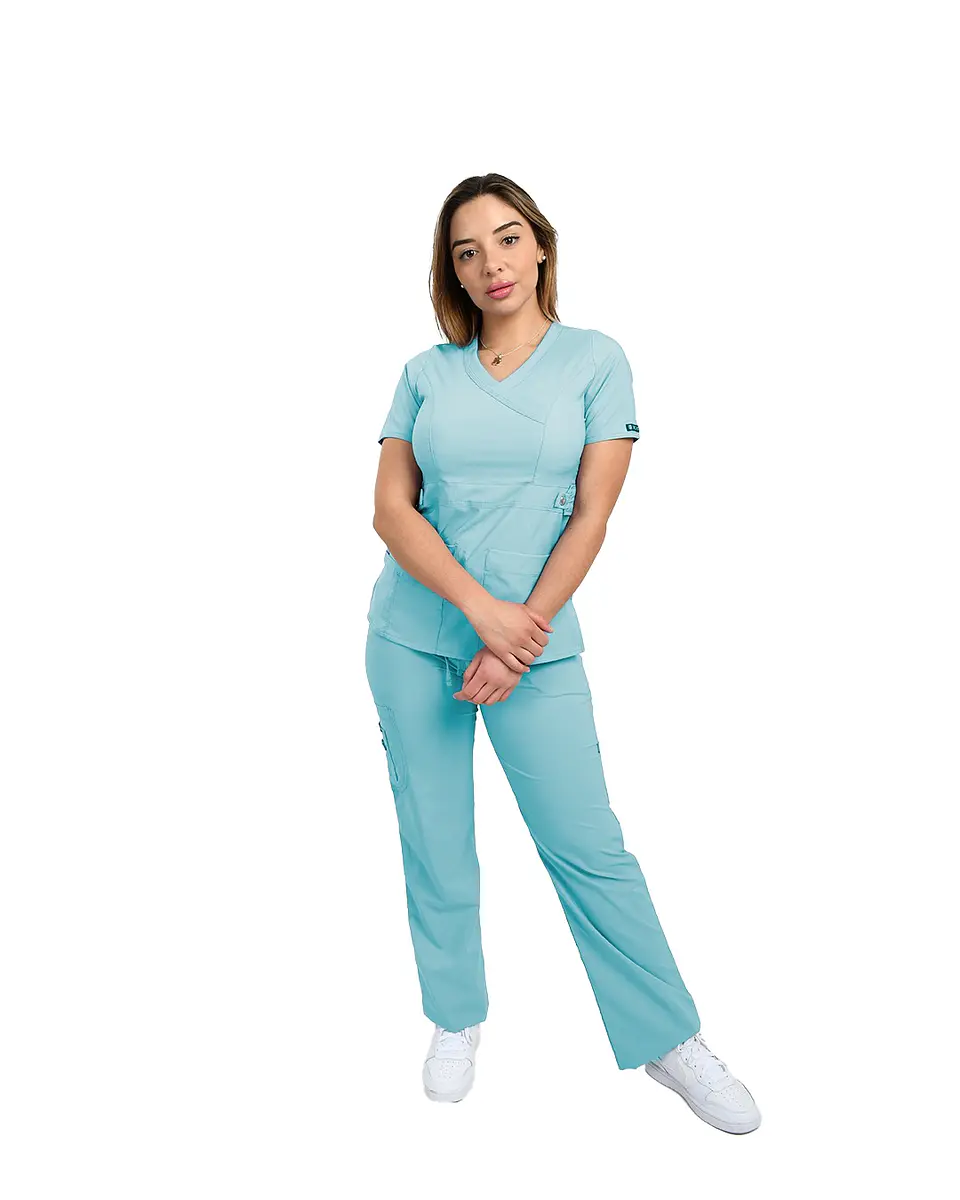 Conjunto Clínico Menta Antifluido Elasticado 1