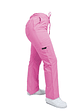 Pantalon Modelo Cargo Elasticado Antifluido Rosado - Miniatura 1