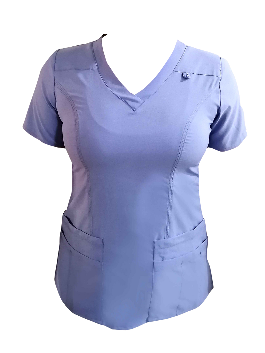 Blusa Elasticada Modelo Freya Celeste 1