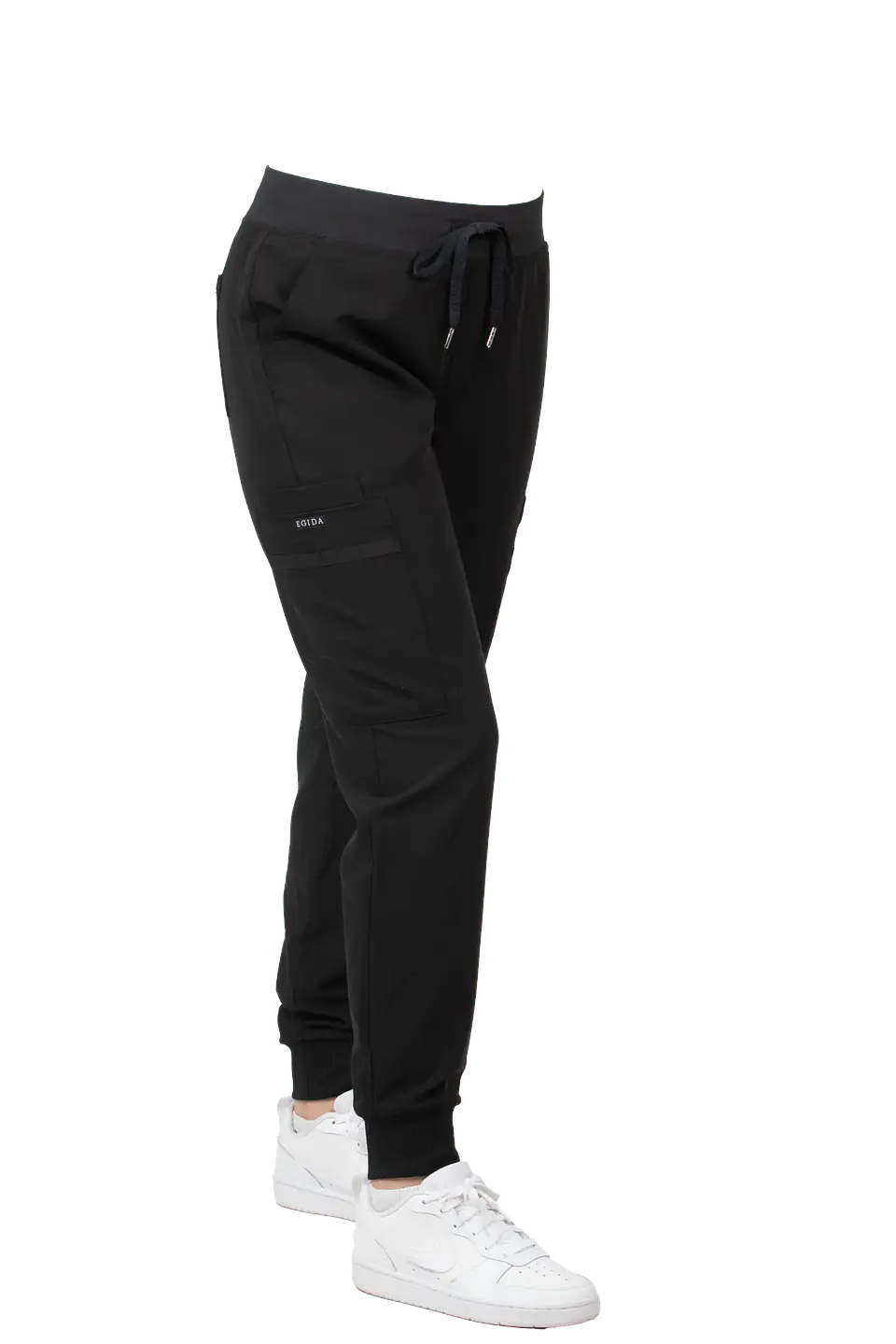 Conjunto Clinico Negro Blusa Hana + Pantalon Jogger  11