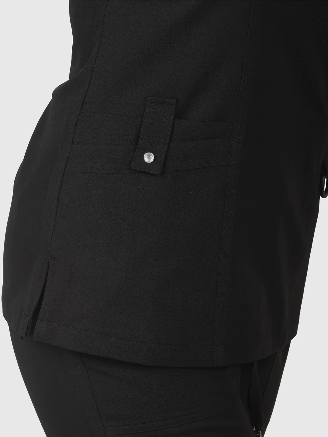 Blusa Clínica Modelo HANA Negro  2