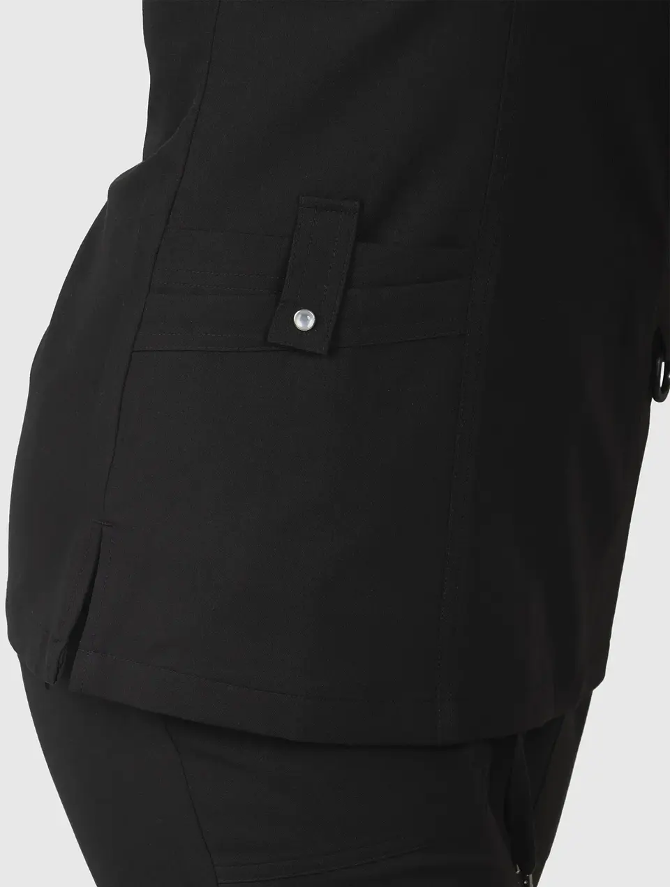 Blusa Clínica Modelo HANA Negro  6