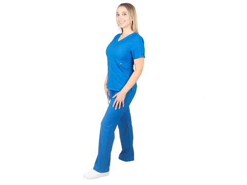 Conjunto Blusa Y Pantalon Clinico Antifluido Azul Vibes