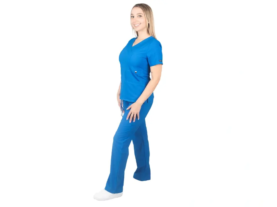 Conjunto Blusa Y Pantalon Clinico Antifluido Azul Vibes 1