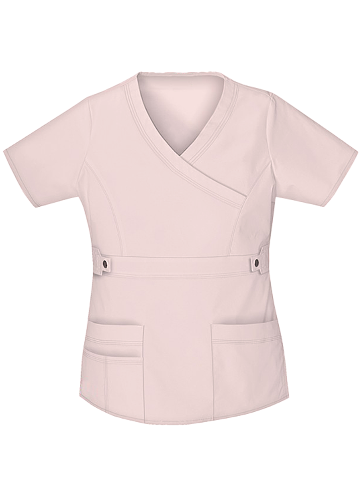 Blusa Modelo Cargo Elasticado Antifluido Damasco 2