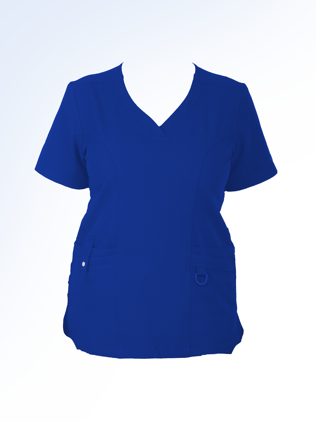 Blusa Clínica Modelo HANA Azul Rey 2