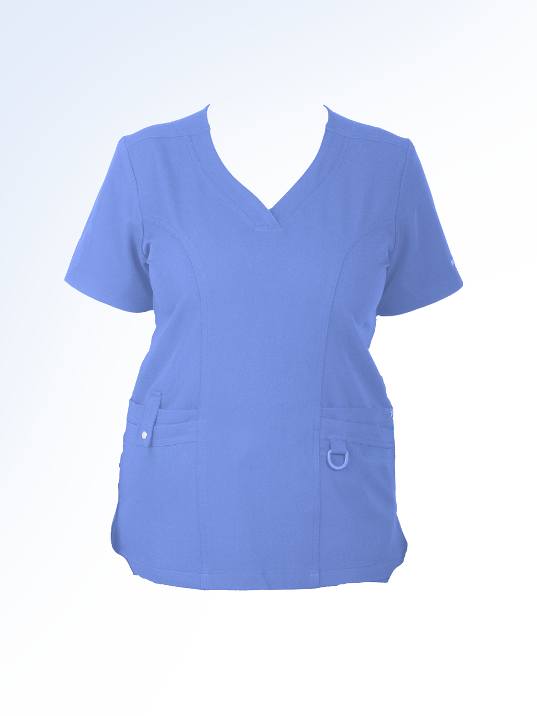 Blusa Clínica Modelo HANA Celeste - Ceil Blue 3