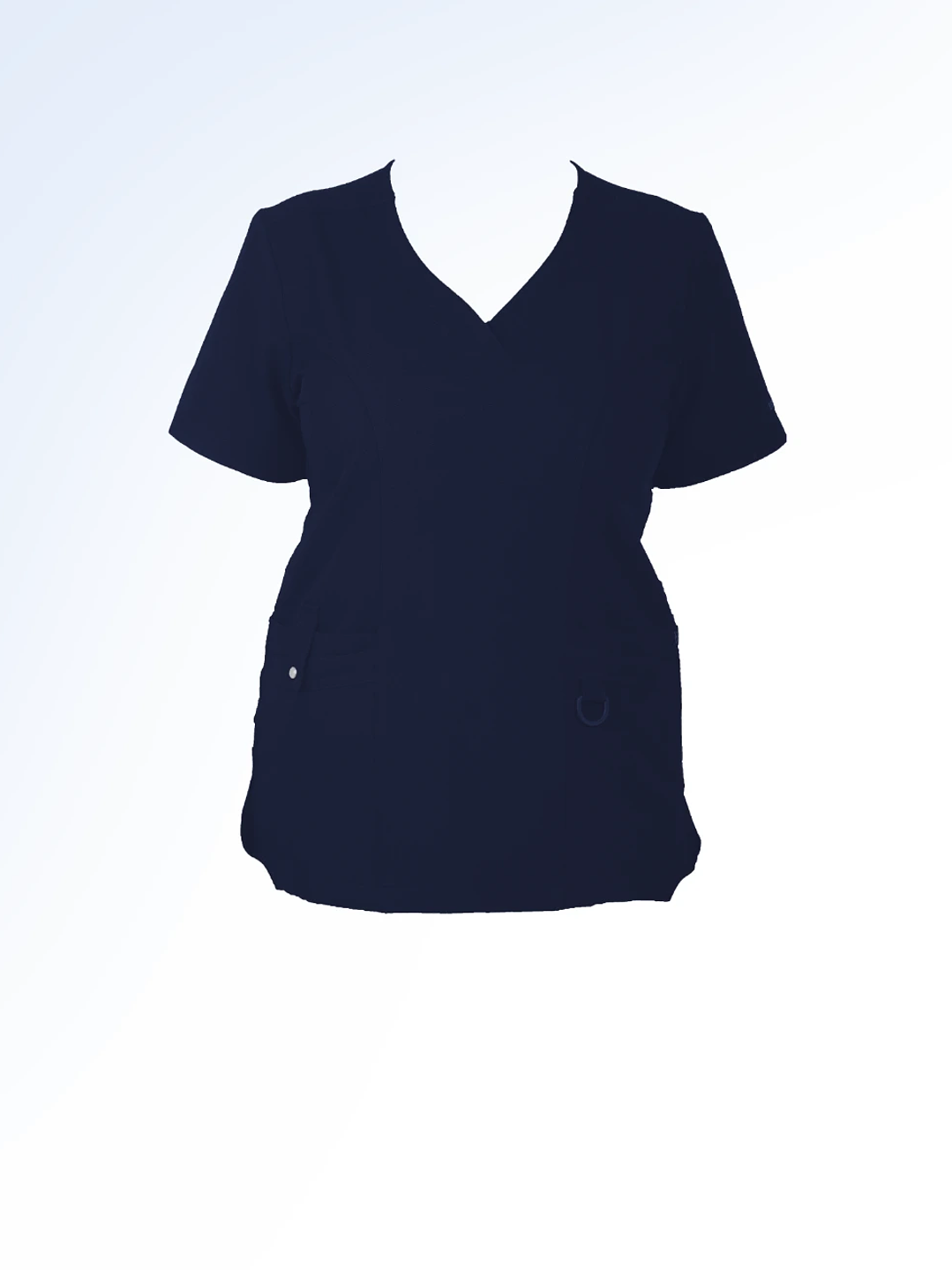 Blusa Clínica Modelo HANA Azul Marino 2