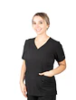Conjunto Clinico Hana Negro  (Blusa + Pantalon Recto) - Miniatura 2