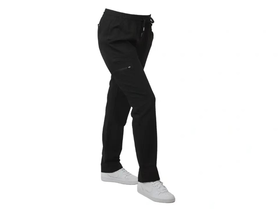 Conjunto Clinico Hana Negro  (Blusa + Pantalon Recto) 3