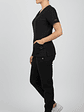 Conjunto Clinico Negro Blusa Hana + Pantalon Jogger  - Miniatura 4