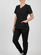 Conjunto Clinico Negro Blusa Hana + Pantalon Jogger  - Miniatura 2