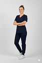 Conjunto Clinico Azul Marino Blusa Hana + Pantalon Jogger  - Miniatura 5