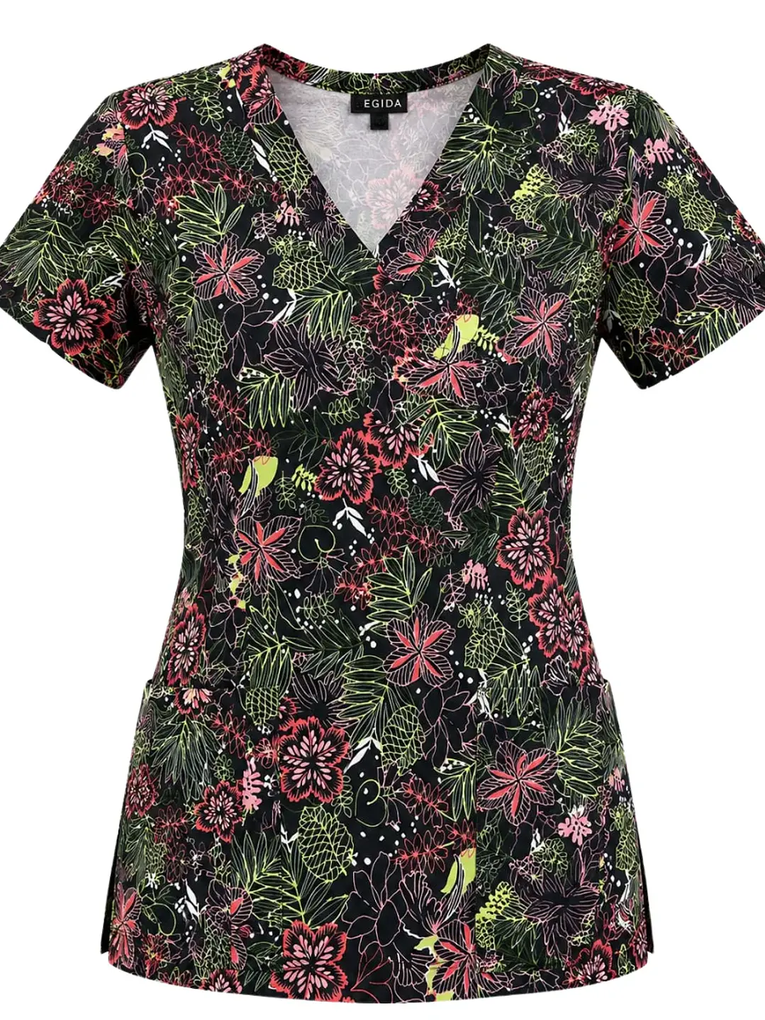 Blusa Clínica Premium Jardín Botánico Elasticada 2