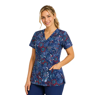 Blusa Clínica Estampado 