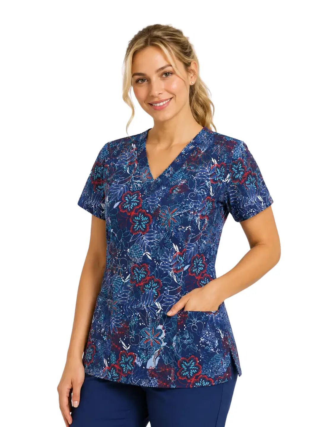 Blusa Clínica Estampado 