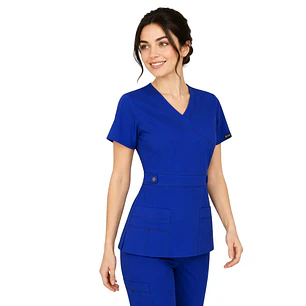 Blusa Medica Rey Royal Modelo Cargo Poplin